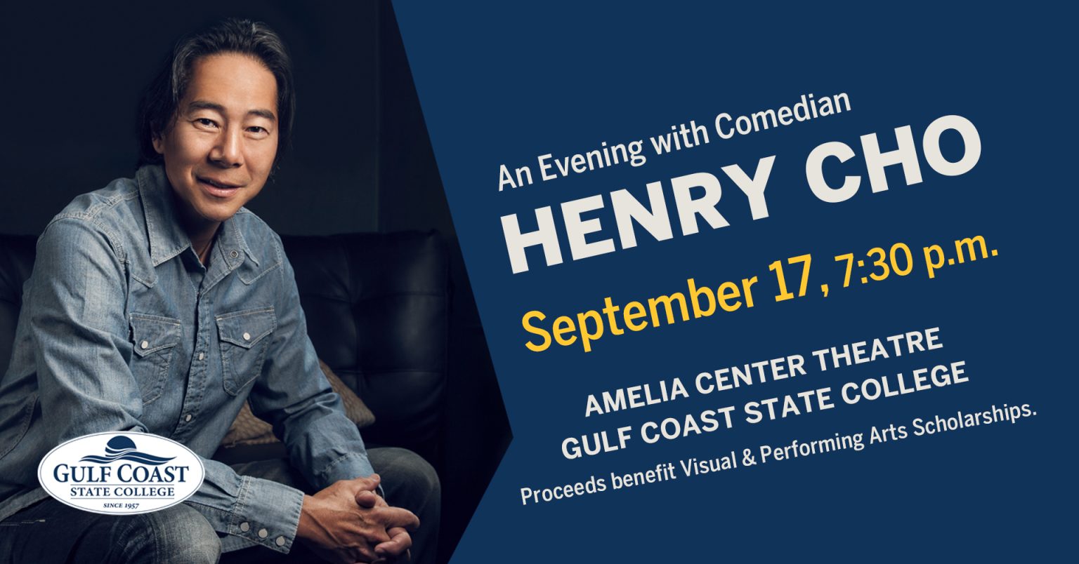 Comedian Henry Cho to Perform at Gulf Coast State College Bay County