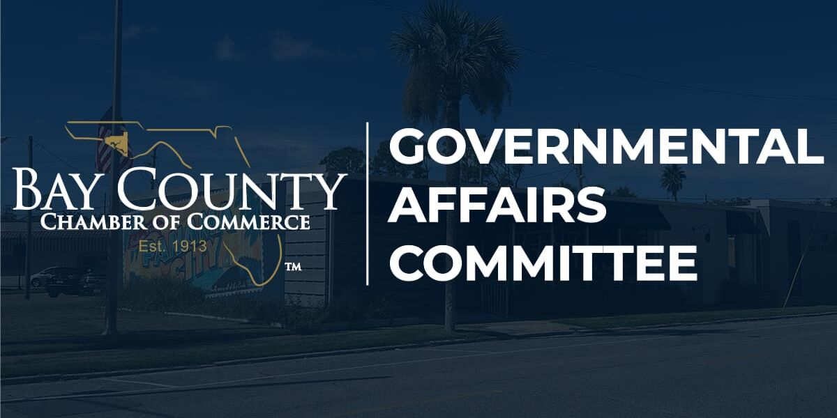 Bay County Chamber of Commerce Governmental Affairs Committee graphic.