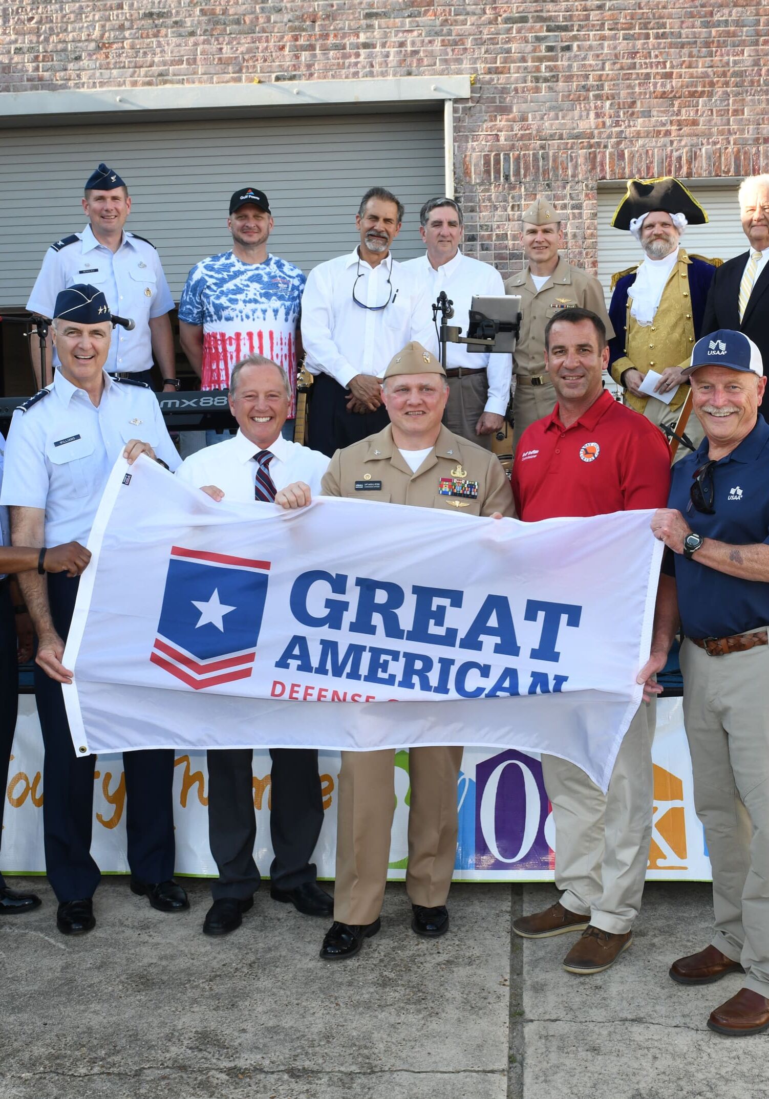 Bay County military and community leaders gathered in recognition of the Great American Defense Community designation
